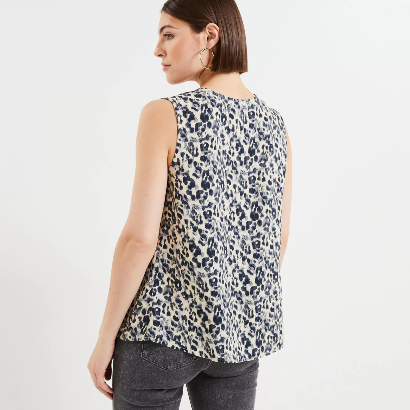 Grain de malice Blouse Sans Manches Femme