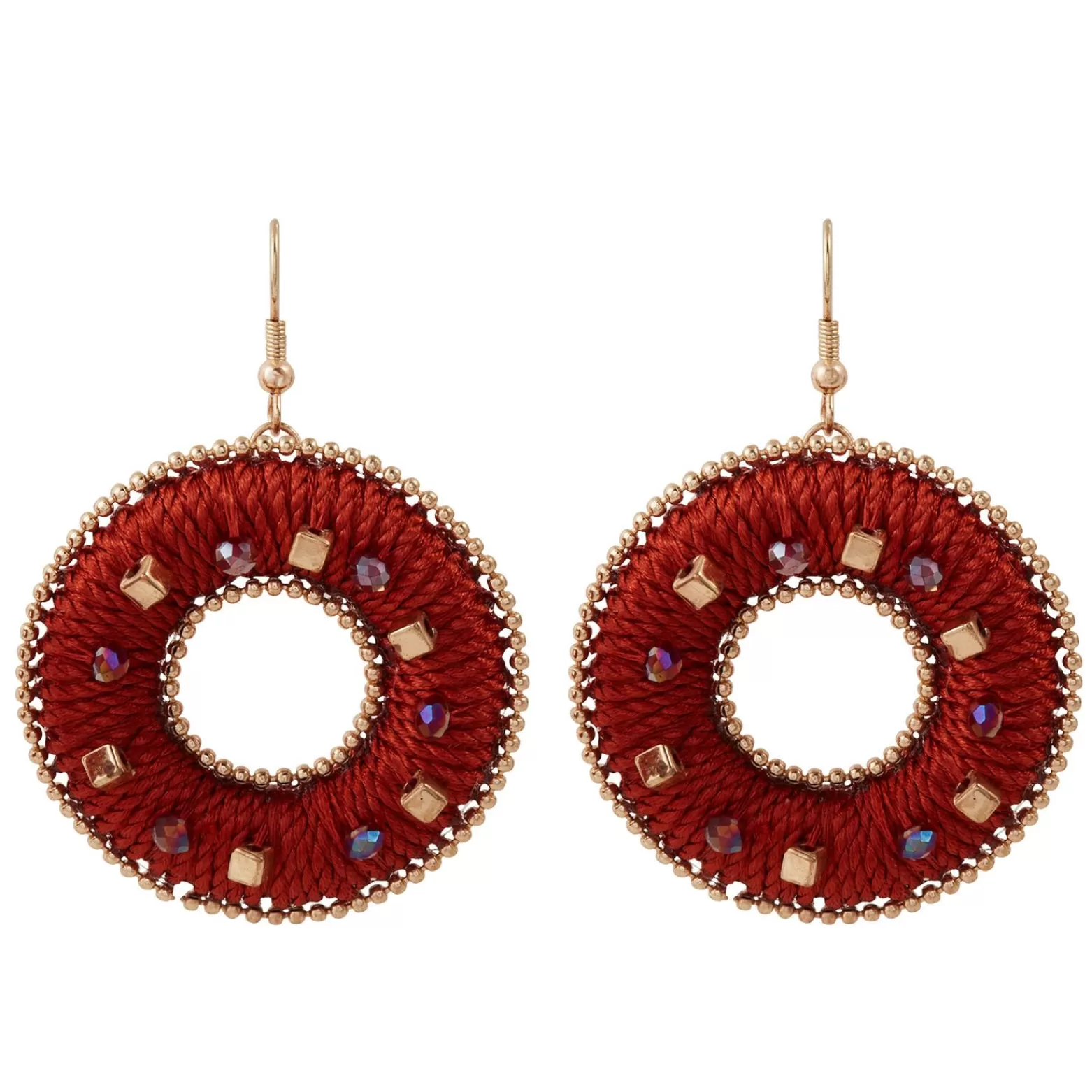 Grain de malice Boucles D'Oreilles Fils Et Perles