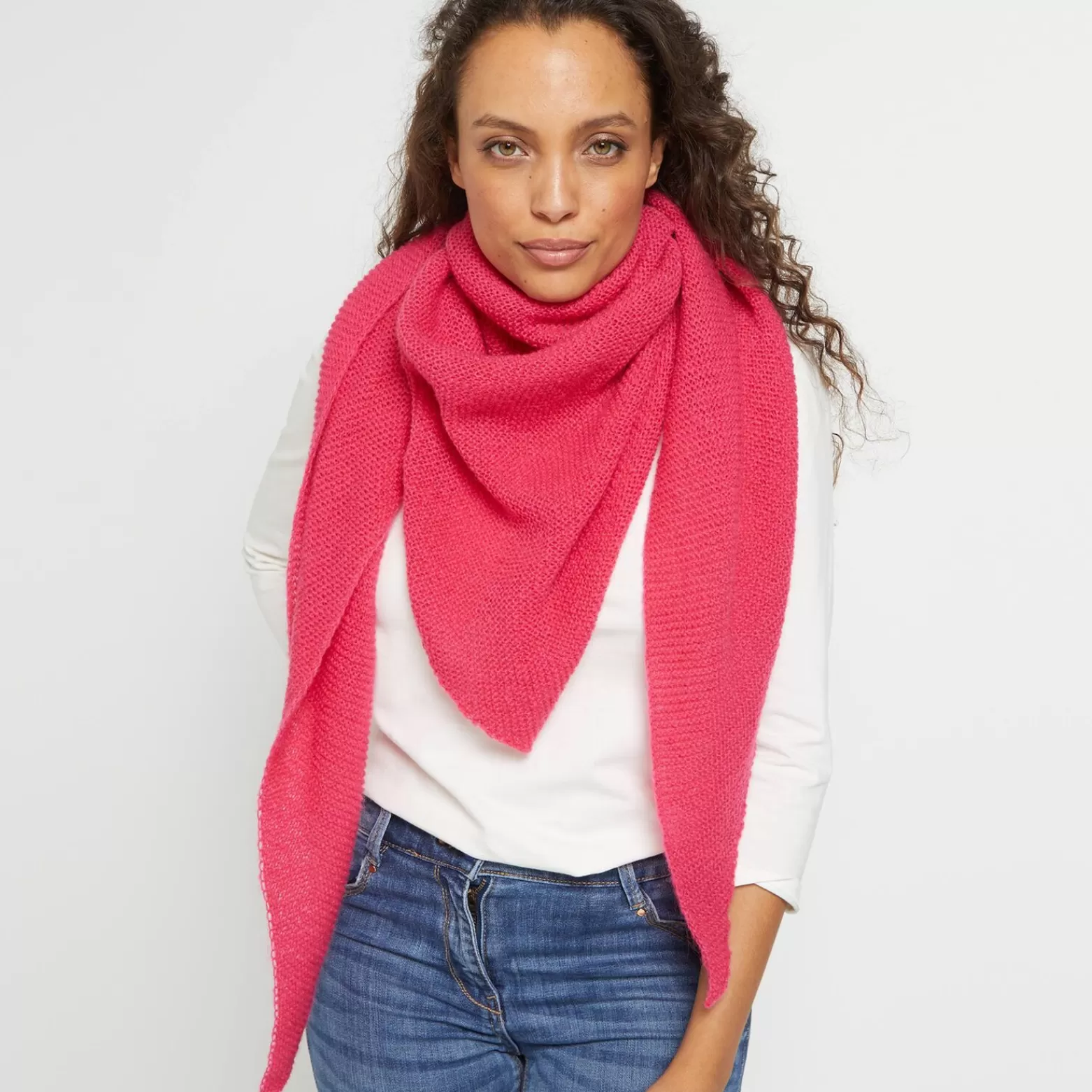 Grain de malice Chale En Mohair Femme