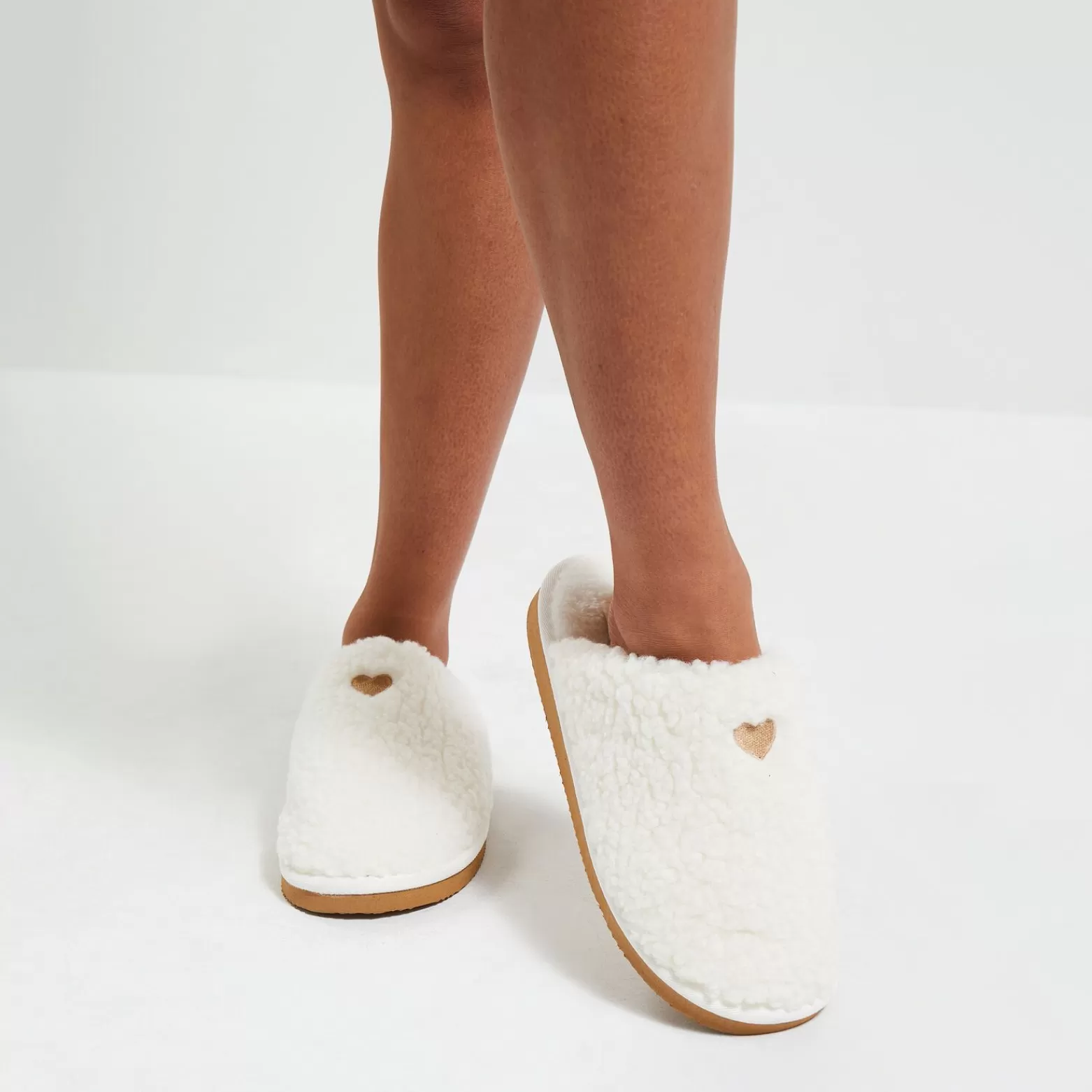 Grain de malice Chaussons En Bouclette Femme