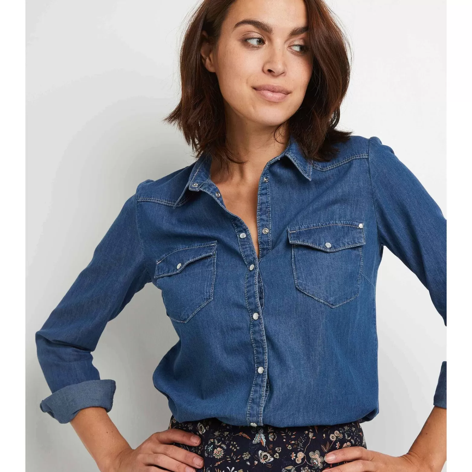 Grain de malice Chemise En Jean Femme