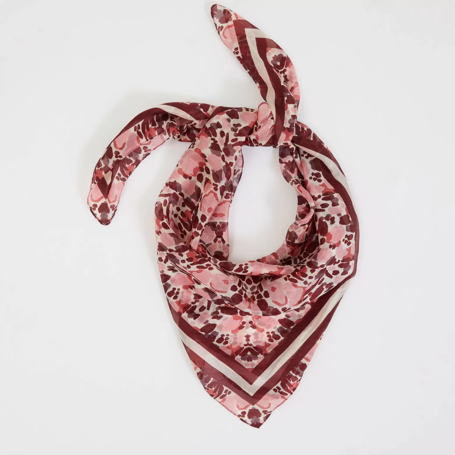 Grain de malice Foulard Carre Soie Femme