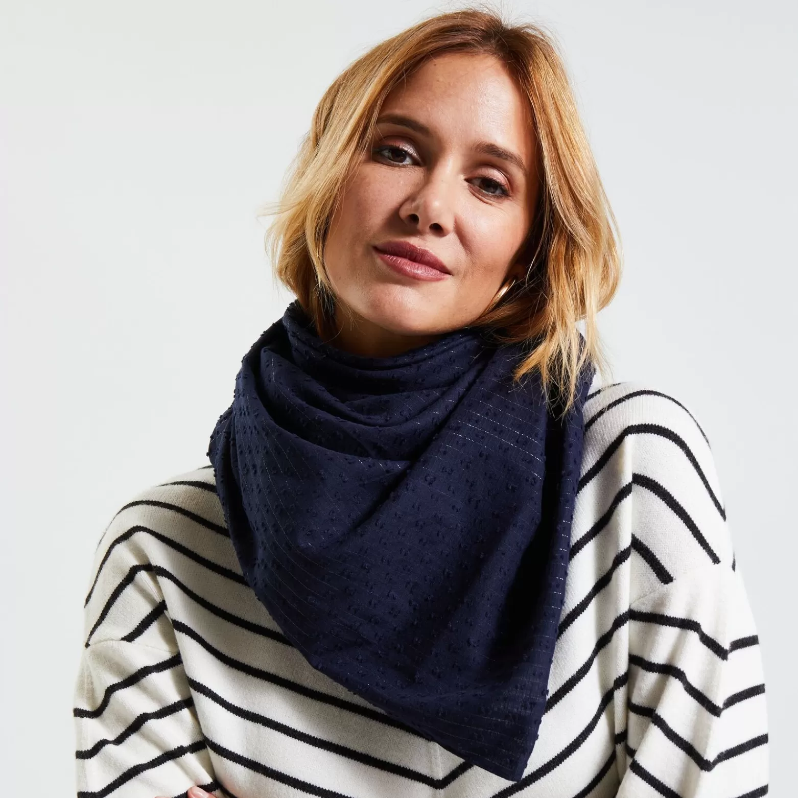 Grain de malice Foulard Plumetis Femme