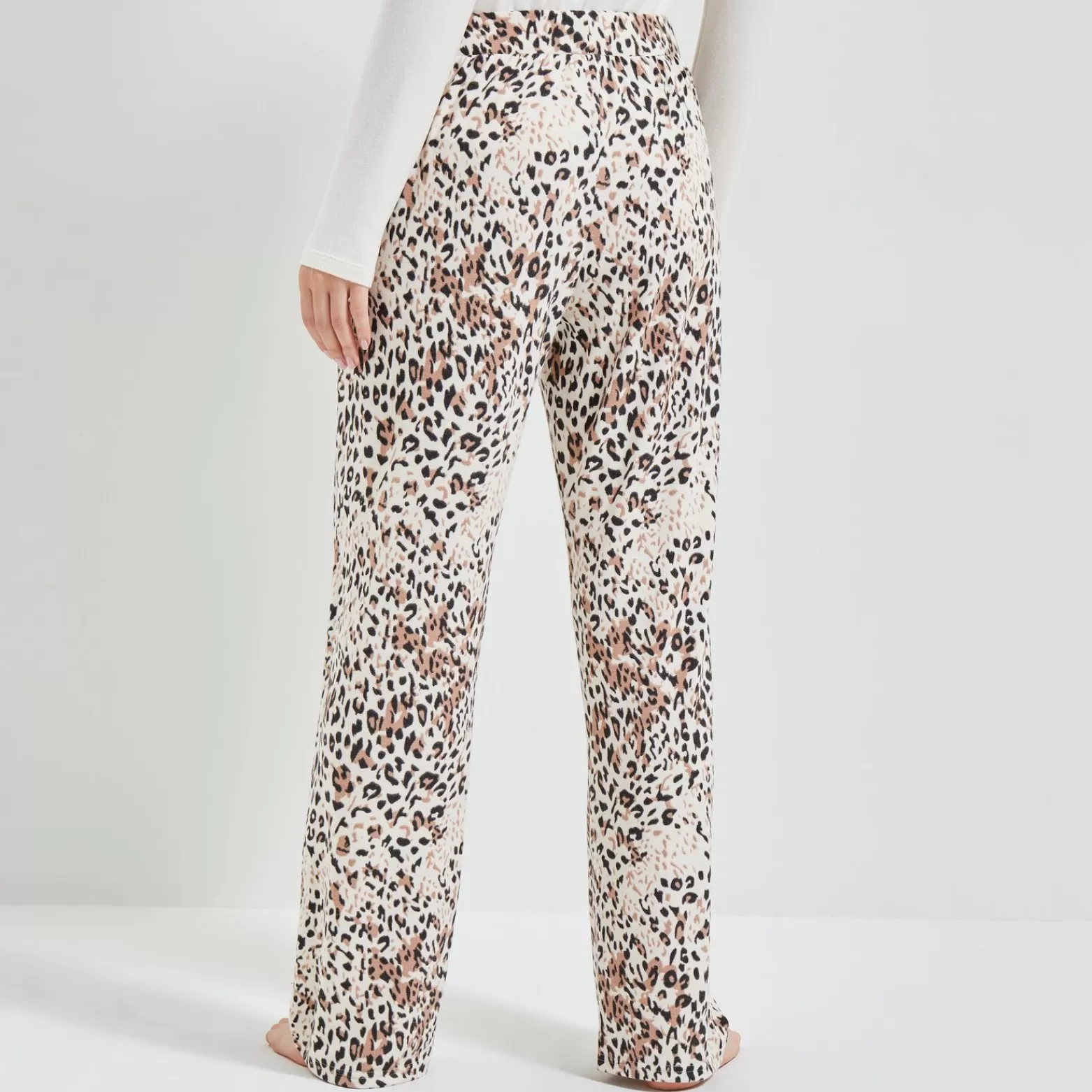 Grain de malice Pantalon Pyjama Leopard Femme