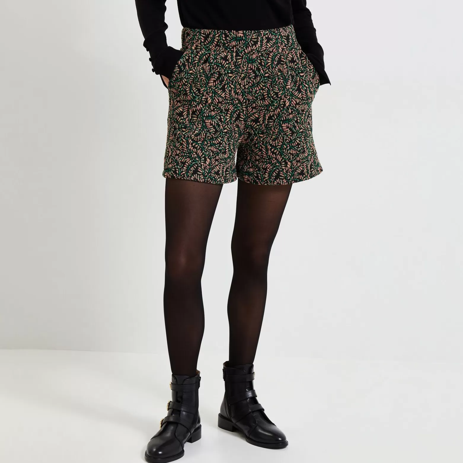 Grain de malice Short Jacquard Femme